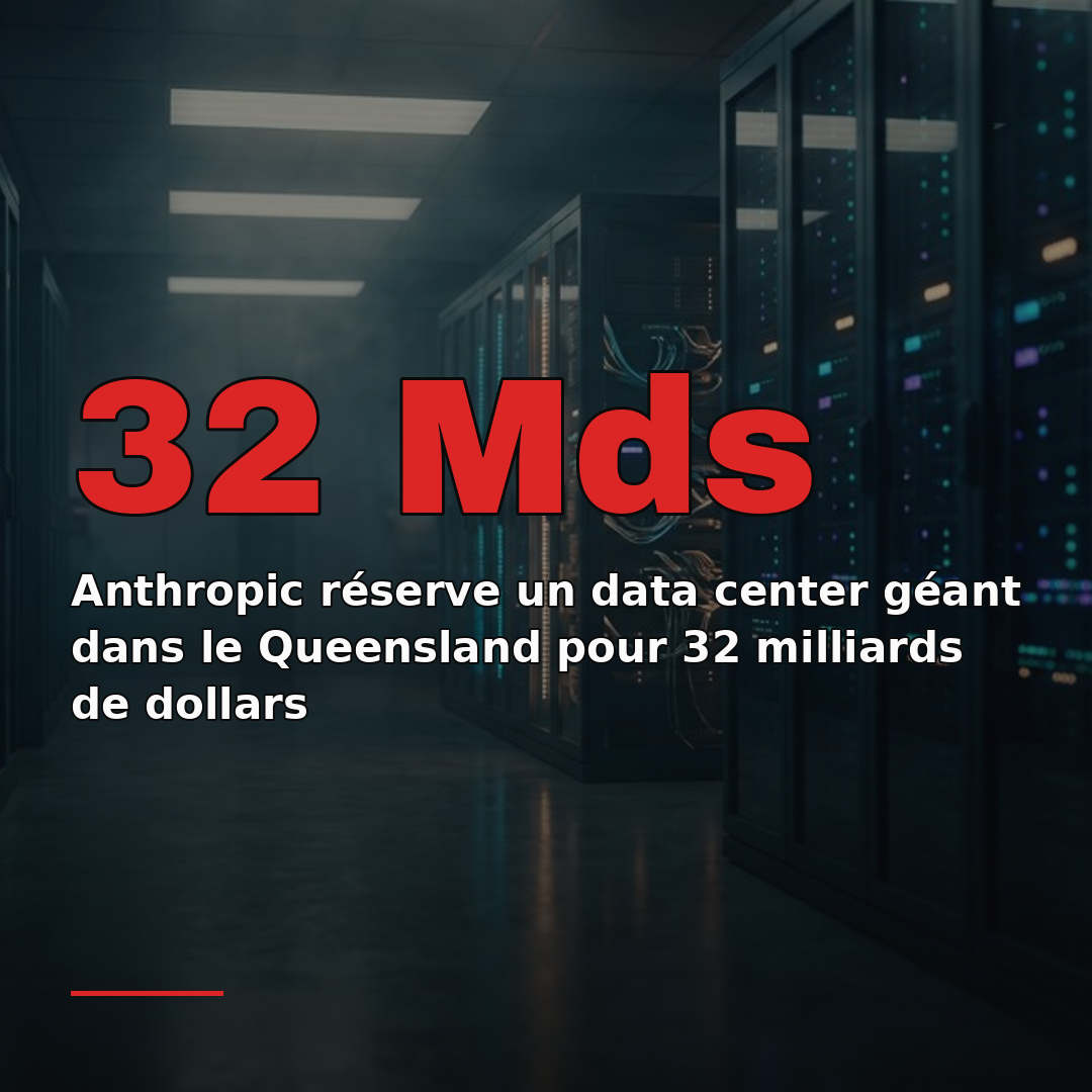 Anthropic réserve un data center géant dans le Queensland pour 32 milliards de dollars