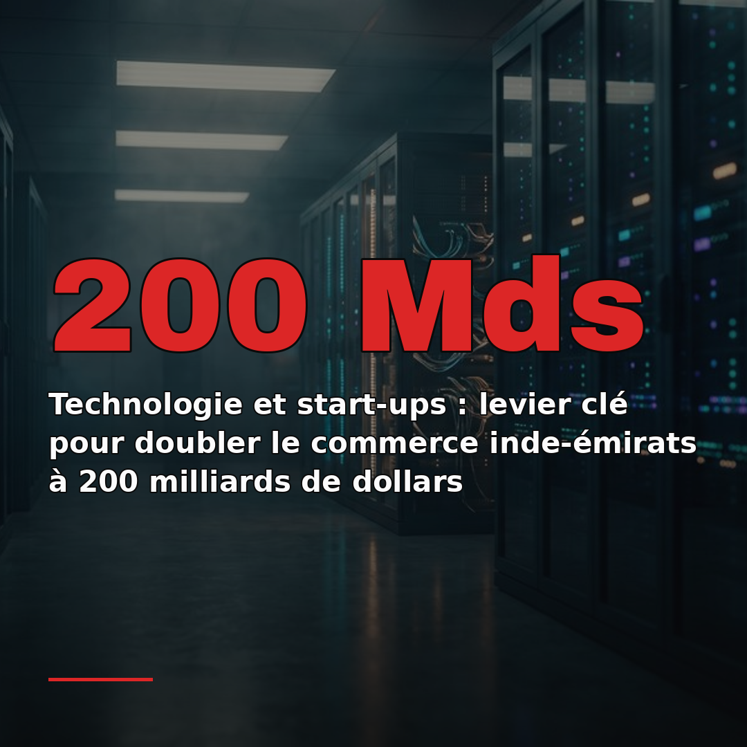 Technologie et start-ups : levier clé pour doubler le commerce inde-émirats à 200 milliards de dollars