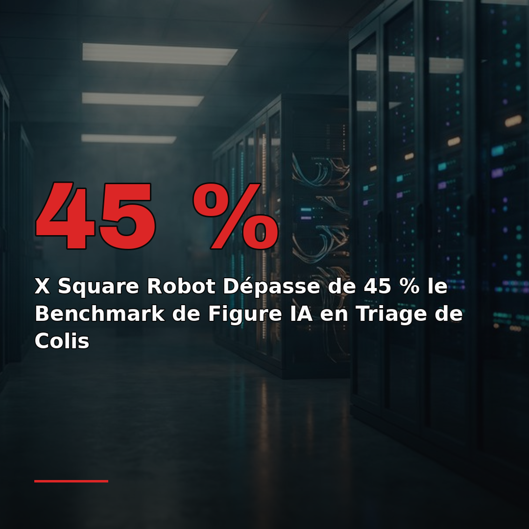 X Square Robot Dépasse de 45 % le Benchmark de Figure IA en Triage de Colis