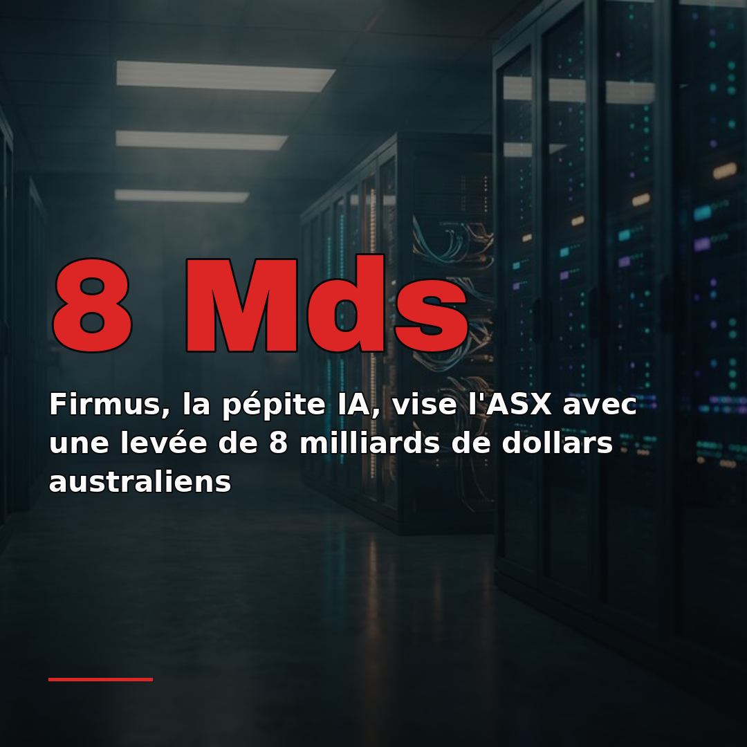 Firmus, la pépite IA, vise l'ASX avec une levée de 8 milliards de dollars australiens
