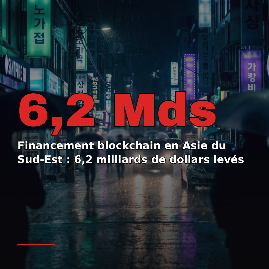 Financement blockchain en Asie du Sud-Est : 6,2 milliards de dollars levés