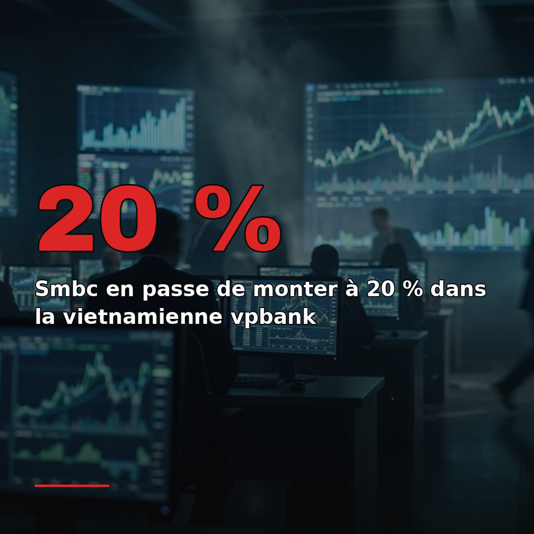 Smbc en passe de monter à 20 % dans la vietnamienne vpbank