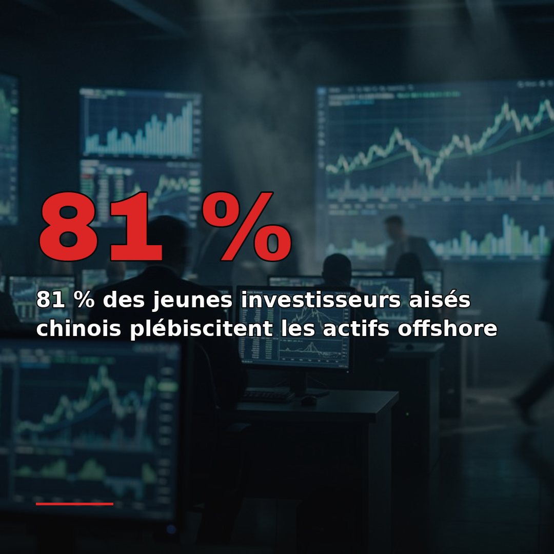 81 % des jeunes investisseurs aisés chinois plébiscitent les actifs offshore