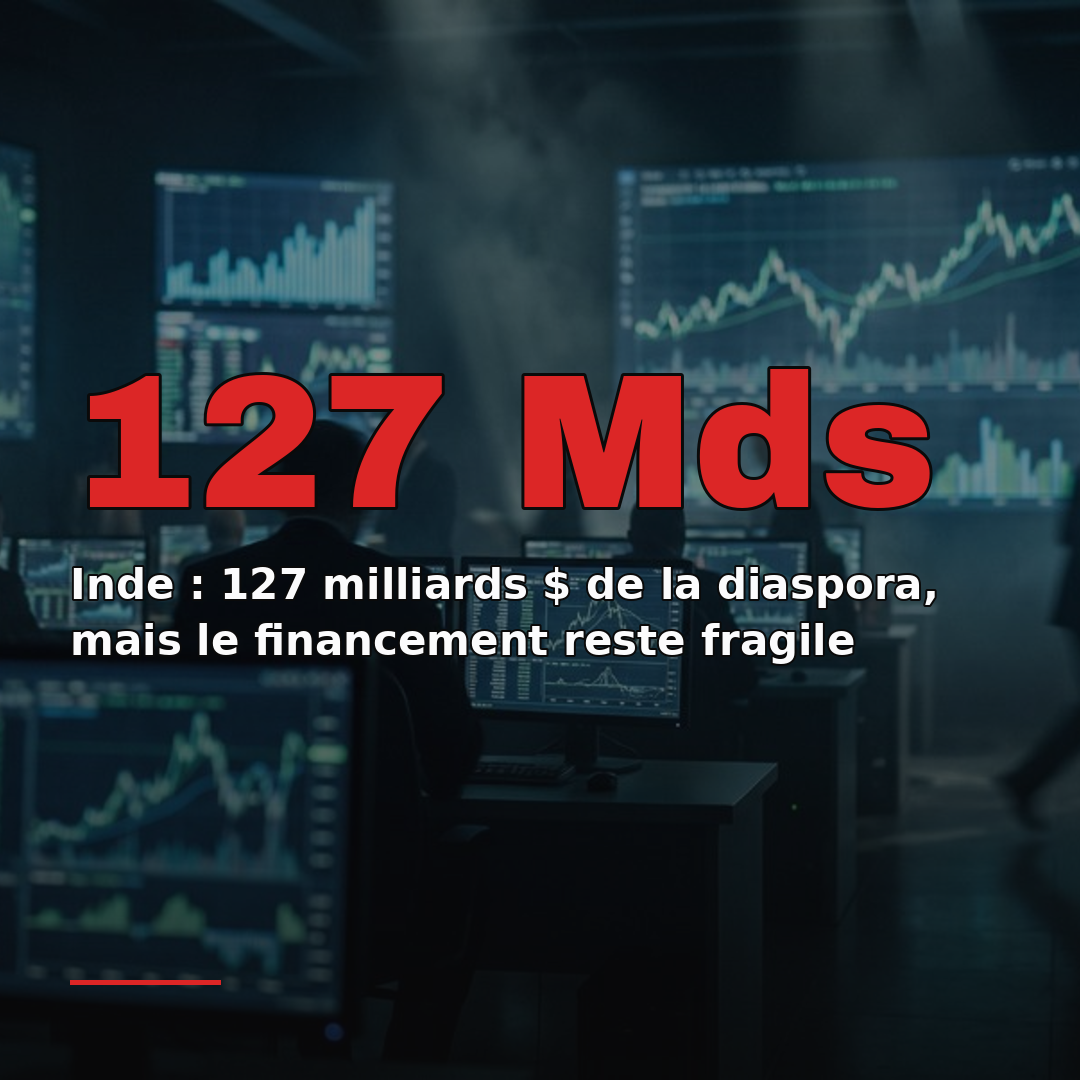 Inde : 127 milliards $ de la diaspora, mais le financement reste fragile