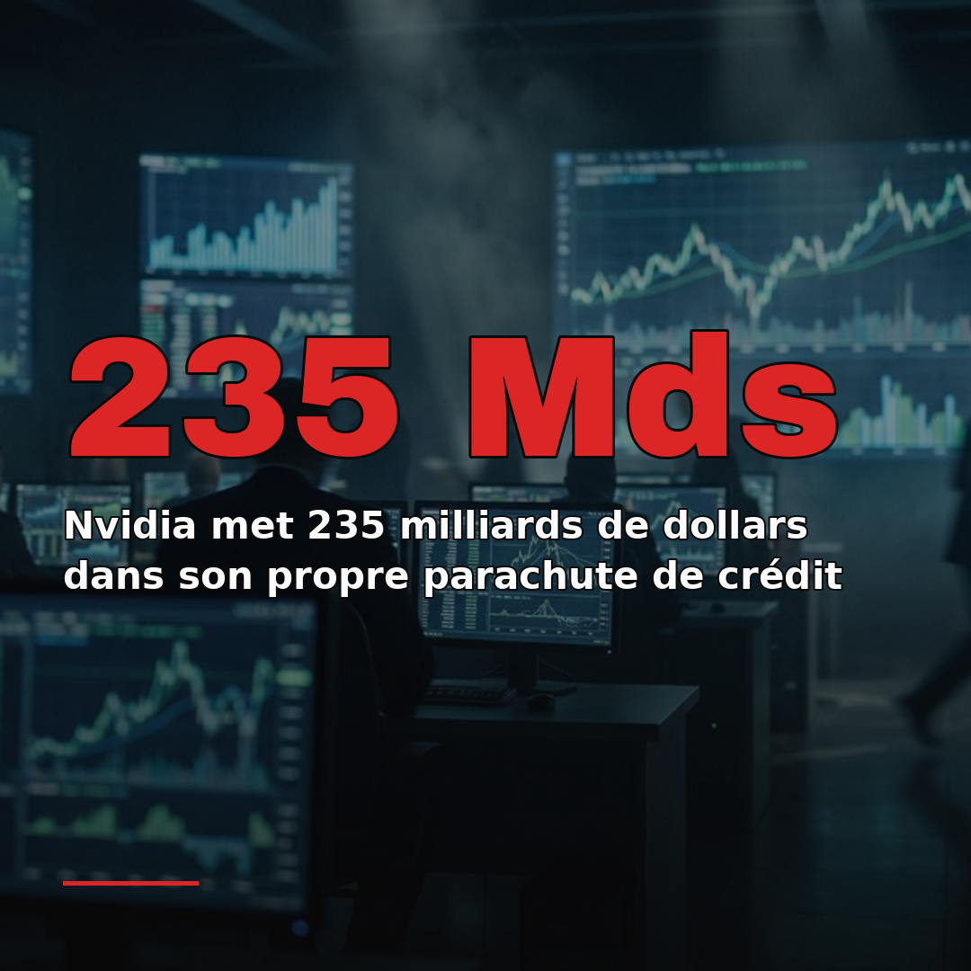 Nvidia met 235 milliards de dollars dans son propre parachute de crédit