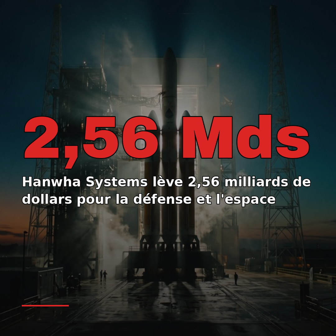 Hanwha Systems lève 2,56 milliards de dollars pour la défense et l'espace